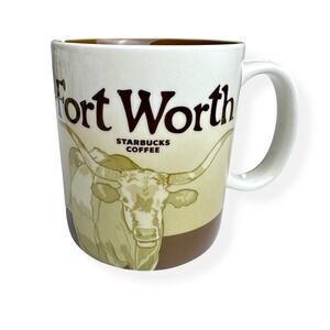 Starbucks Fort Worth Global Icon City Collector Series 16oz Mug Cup Coffee Tea